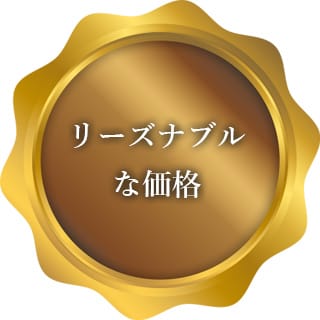 リーズナブルな価格